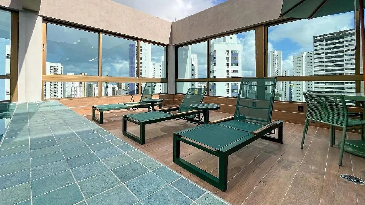 Apartmán Rooftop #1402 - Studio Em Boa Viagem Por Carpediem Recife
